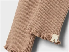 Lil Atelier rugby tan leggings